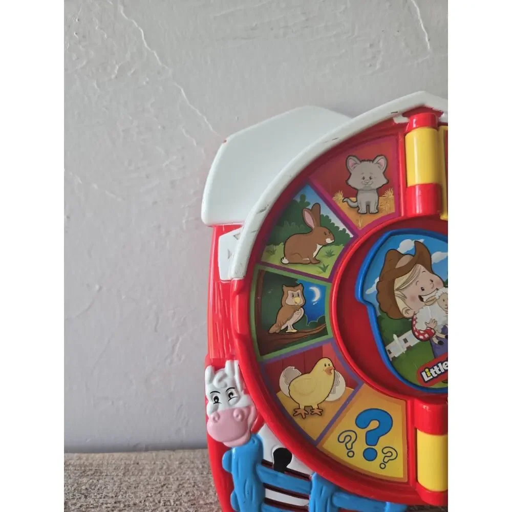 Vintage 2003 Fisher-Price See 'n Say Farmer Says Educational Toy Animal Sounds